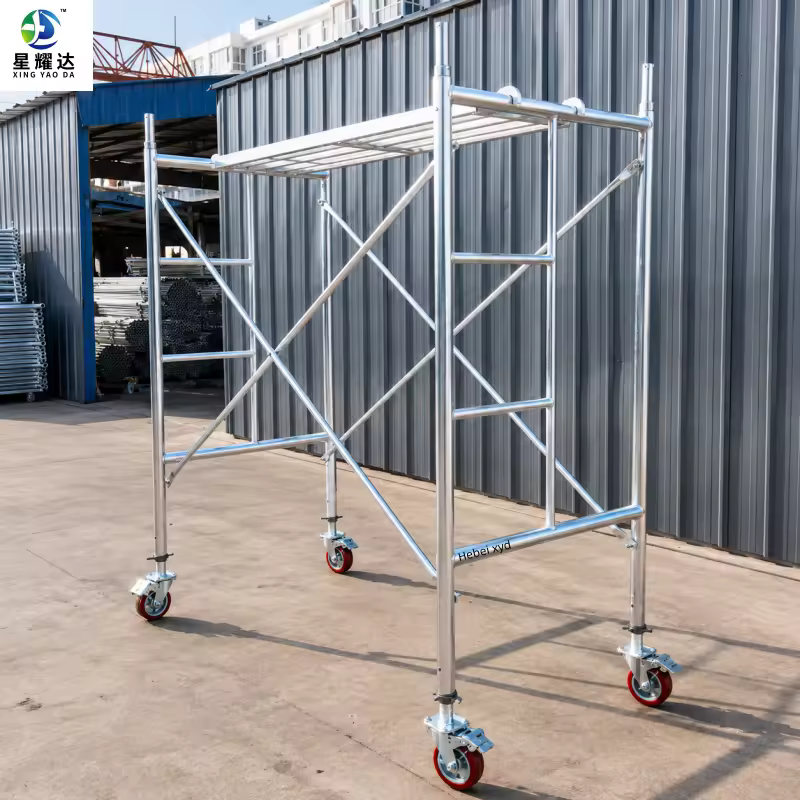 mobile scaffolding tower
